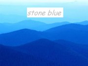 stone blue
