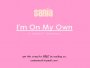 Sania - I`m On My Own